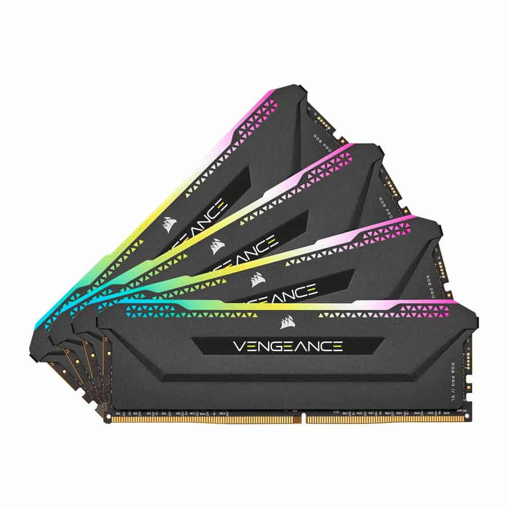 (image for) Corsair Vengeance RGB PRO SL Black 128GB 3200MHz DDR4 Memory Kit